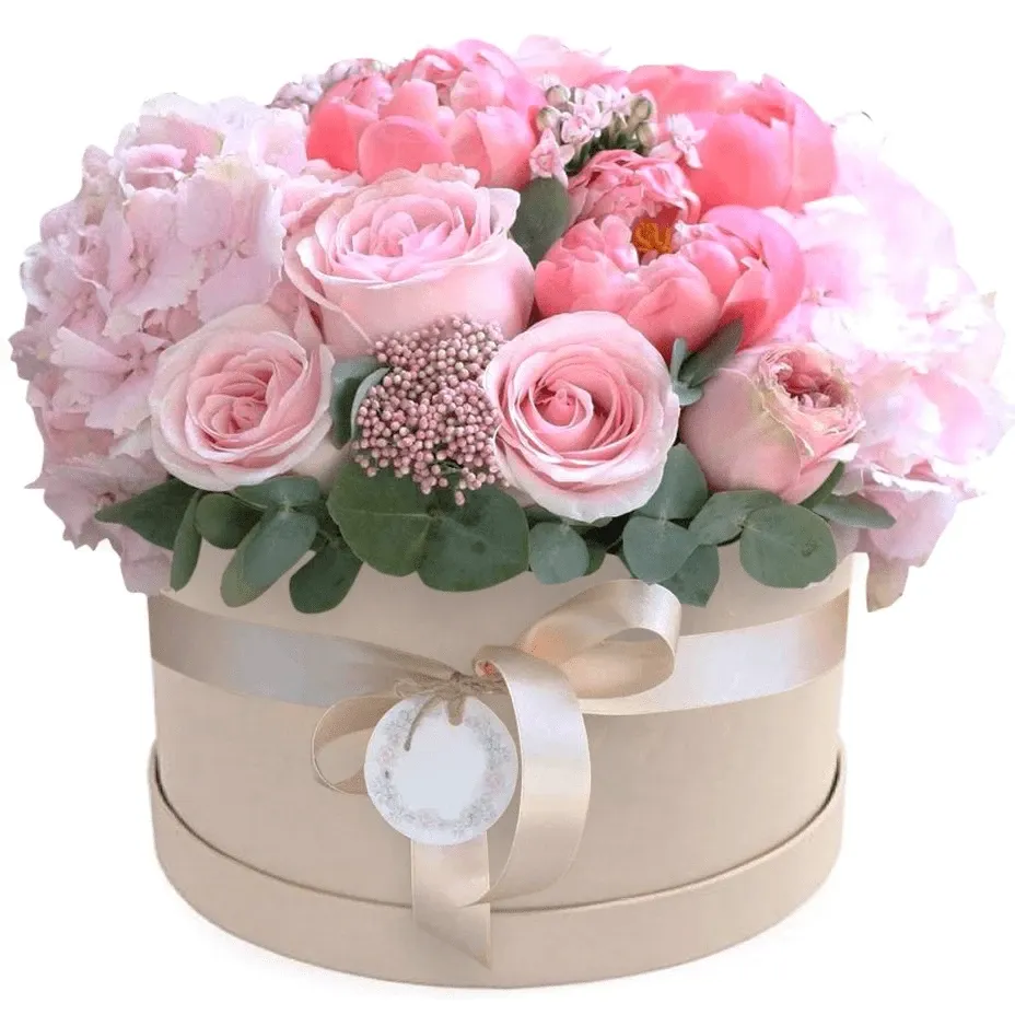 Цветы в коробке Английский сад